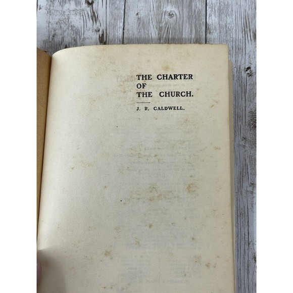 The Charter of the Church (1st Corinthians) - J R Caldwell Vol. 1 Chap. 1-8 - Picture 6 of 8